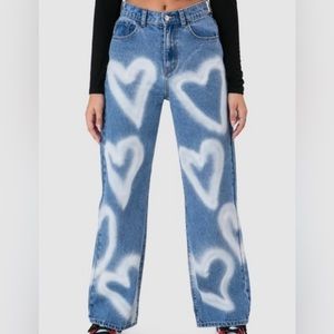 adika heart jeans